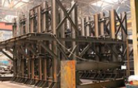 Валки для прокатки первых 100 метровых рельс ЕВРАЗ НКМК будут хранится в модулях, изготовленных на СЗМК!